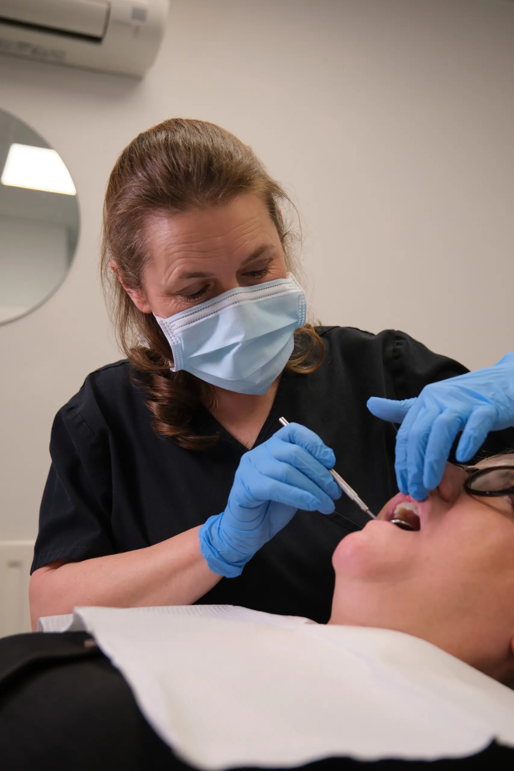 Dental check-up at Bridge Dental Clinic in Telford